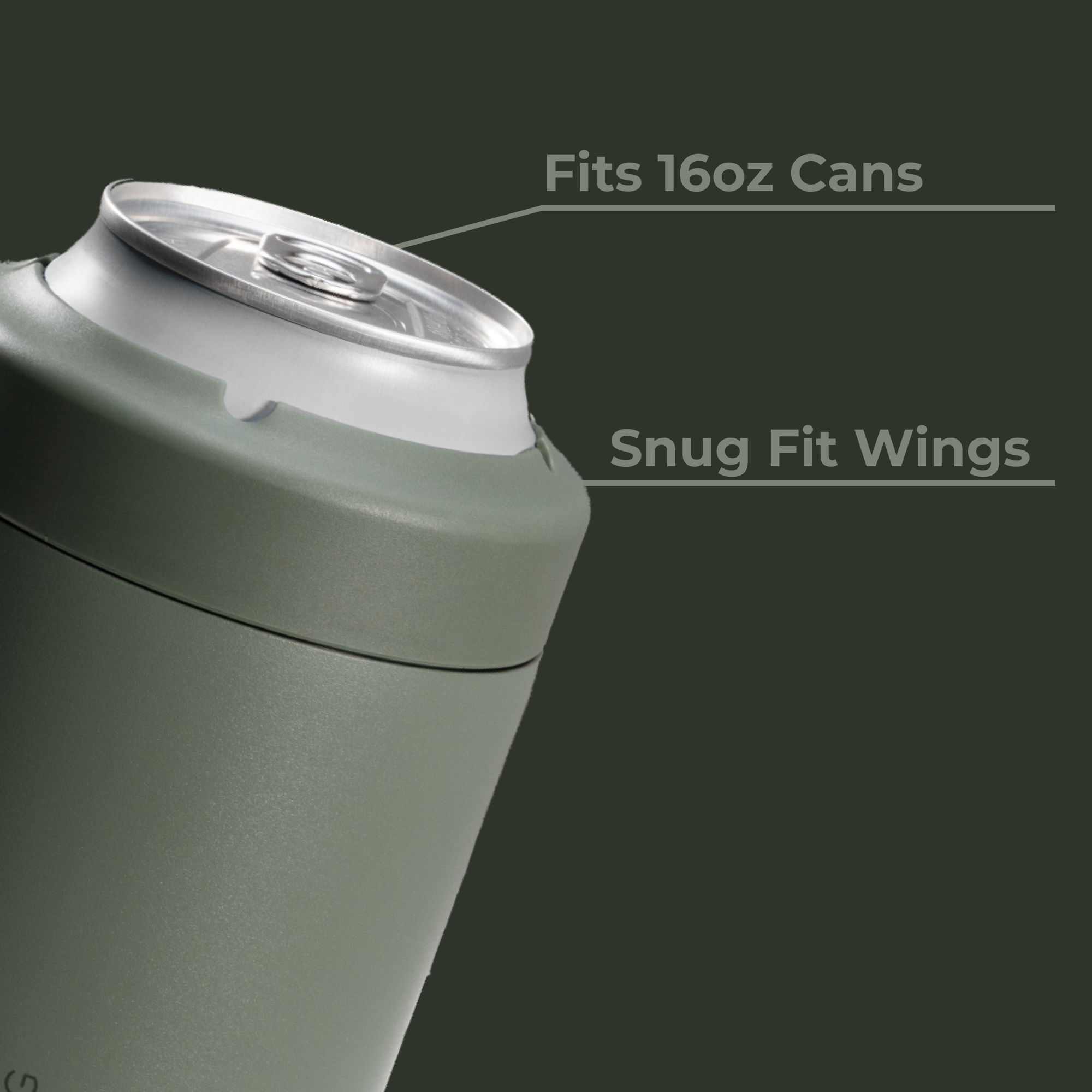 Can Cooler 16oz - Courtyard