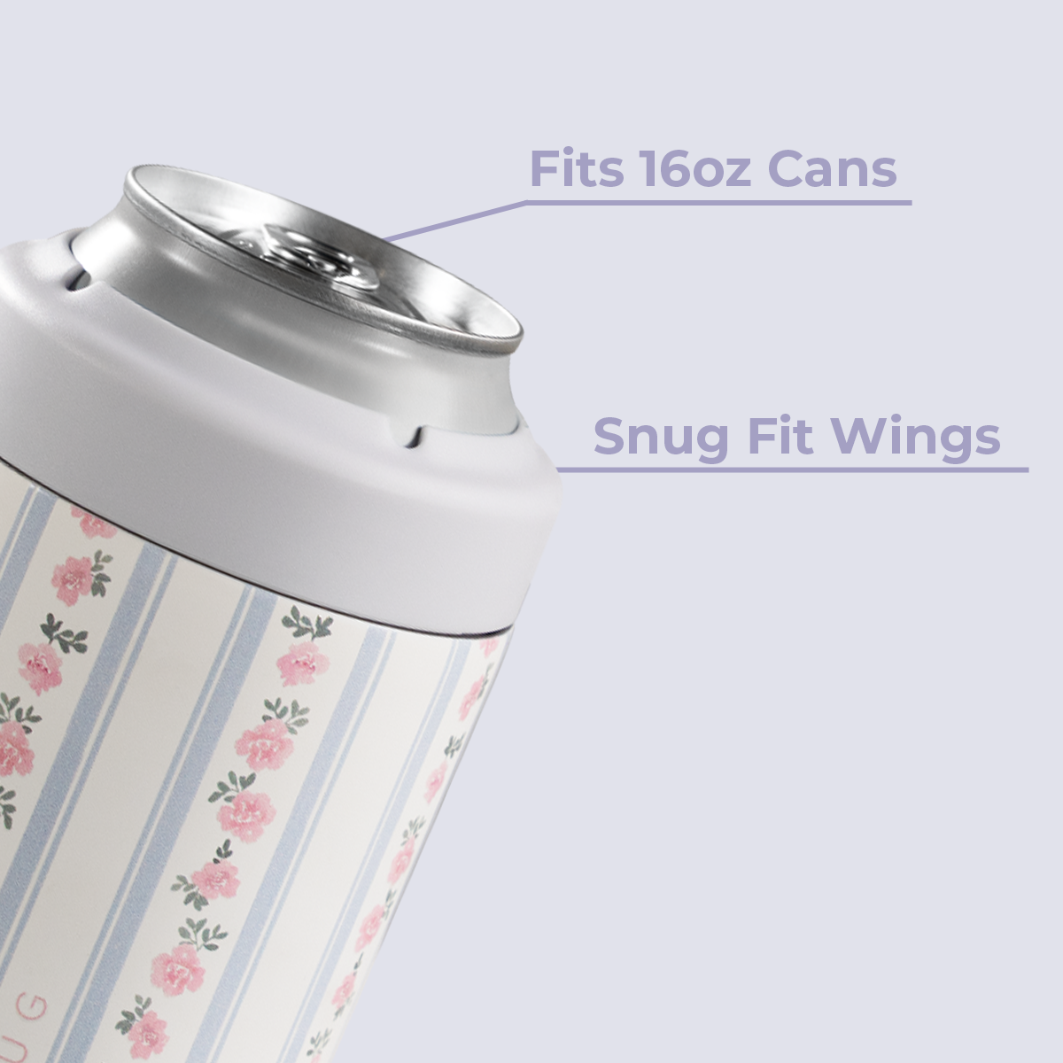 Can Cooler 16oz - Primrose
