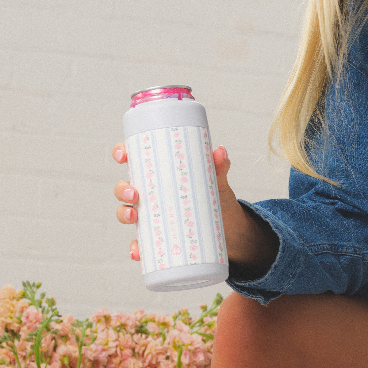 Can Cooler Slim - Primrose