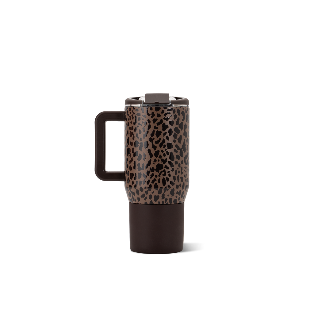 Coffee Traveler - Brown Leopard