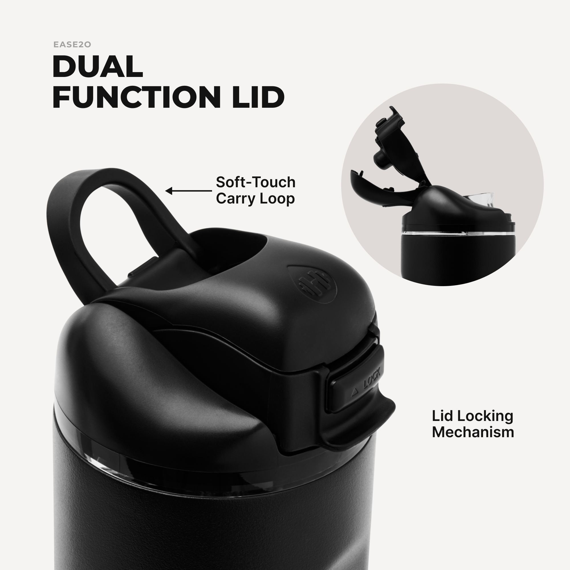 Ease2o 14oz - Black