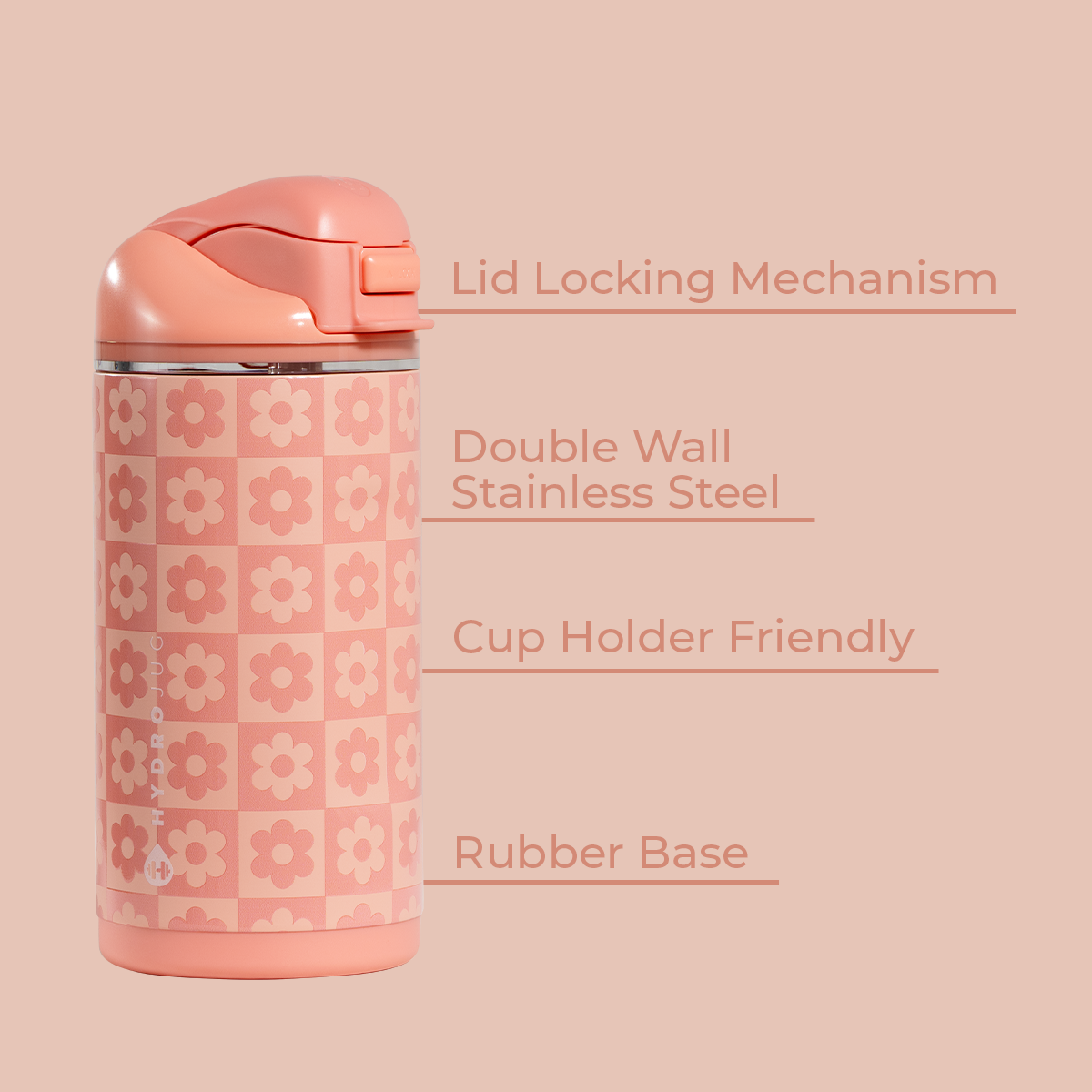 Ease2o 14oz - Daisy Checkers