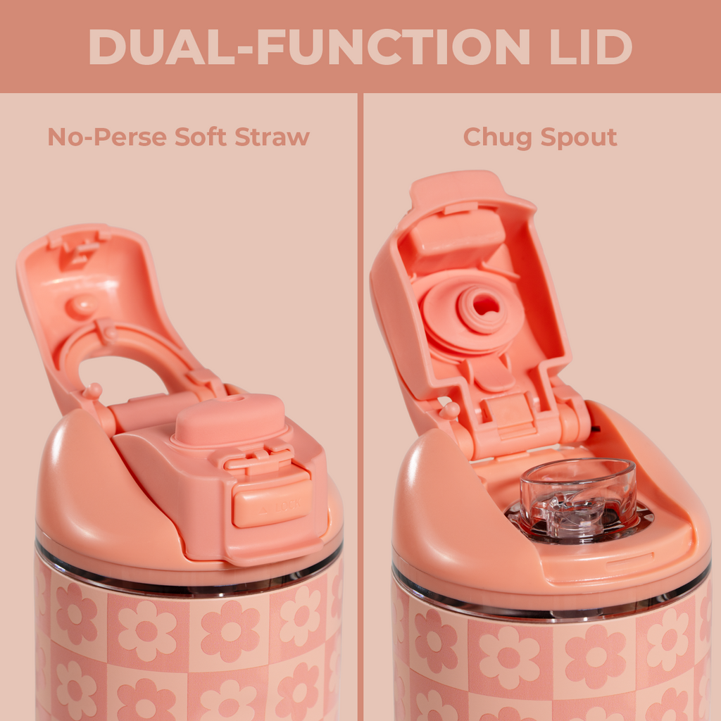 Ease2o 14oz - Daisy Checkers