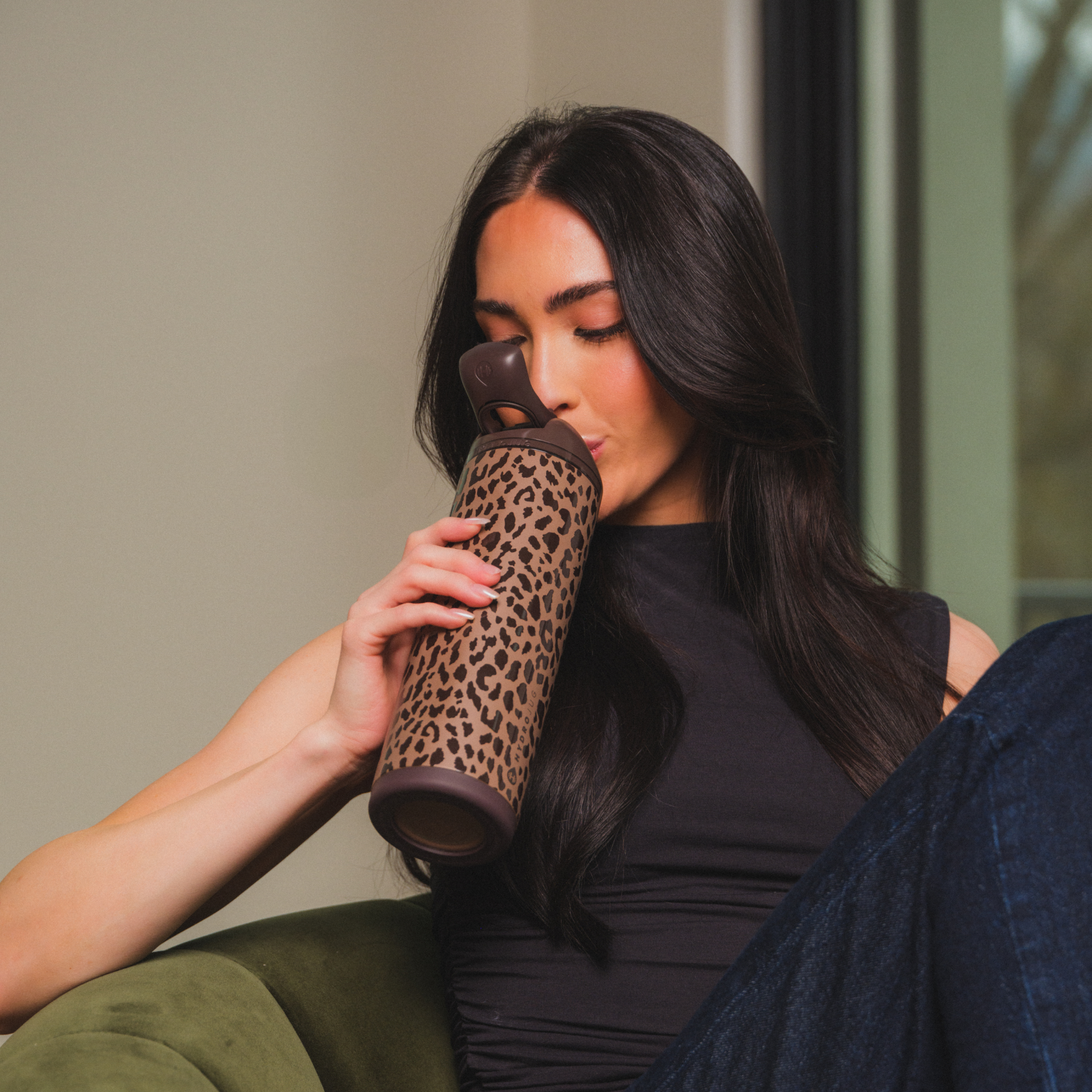 Ease2o 24oz - Brown Leopard