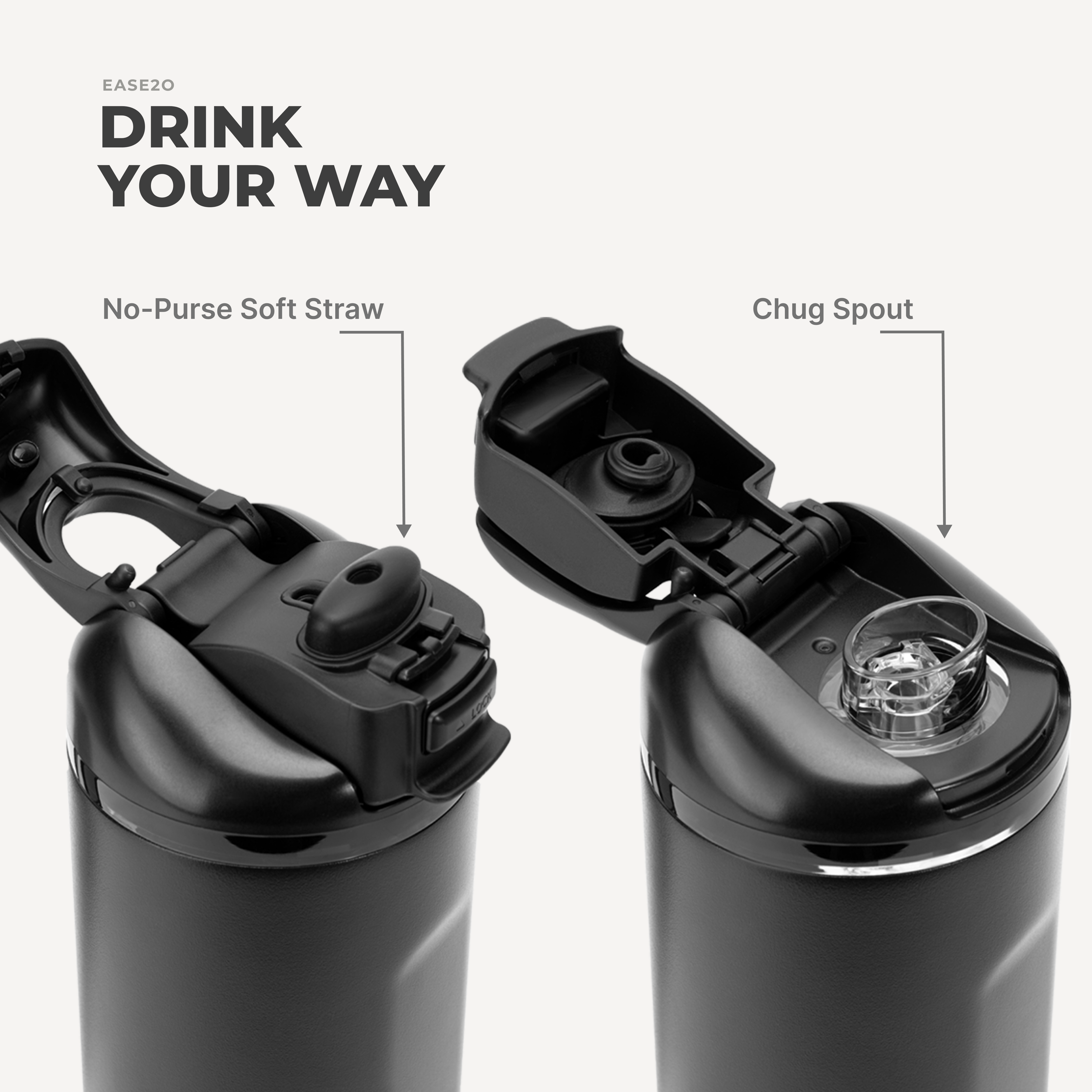 Ease2o 40oz - Black