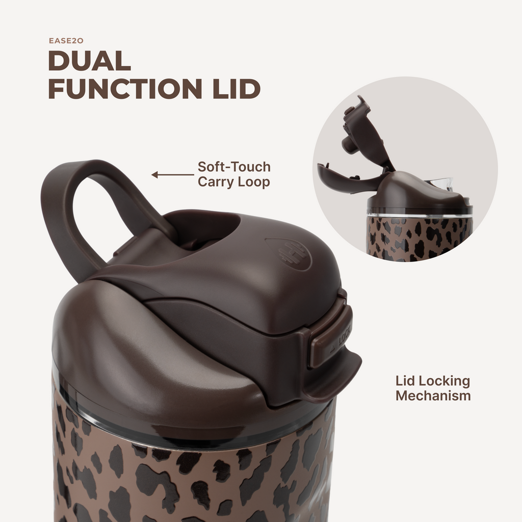 Ease2o 40oz - Brown Leopard