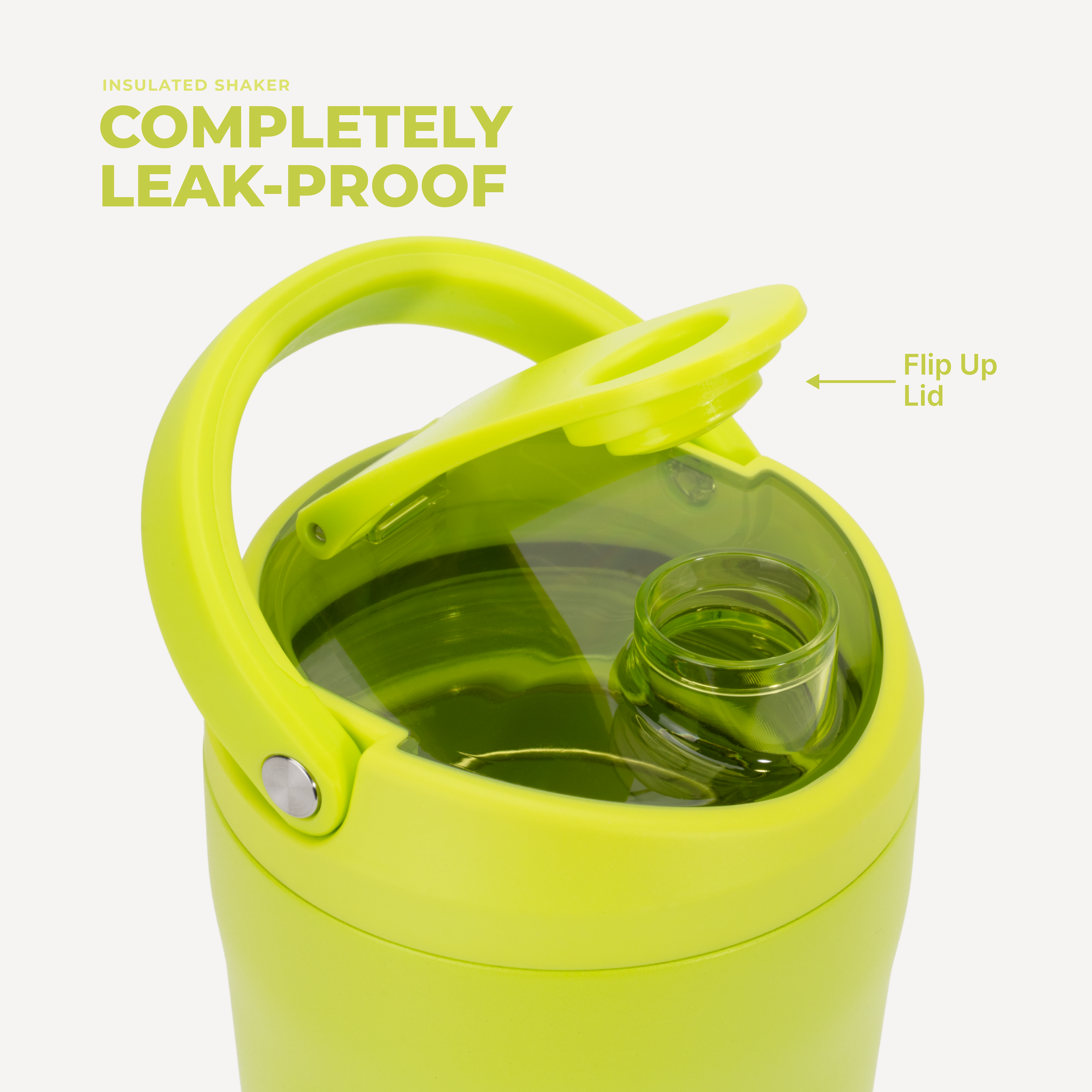 Insulated Shaker 24oz - Lemon Lime