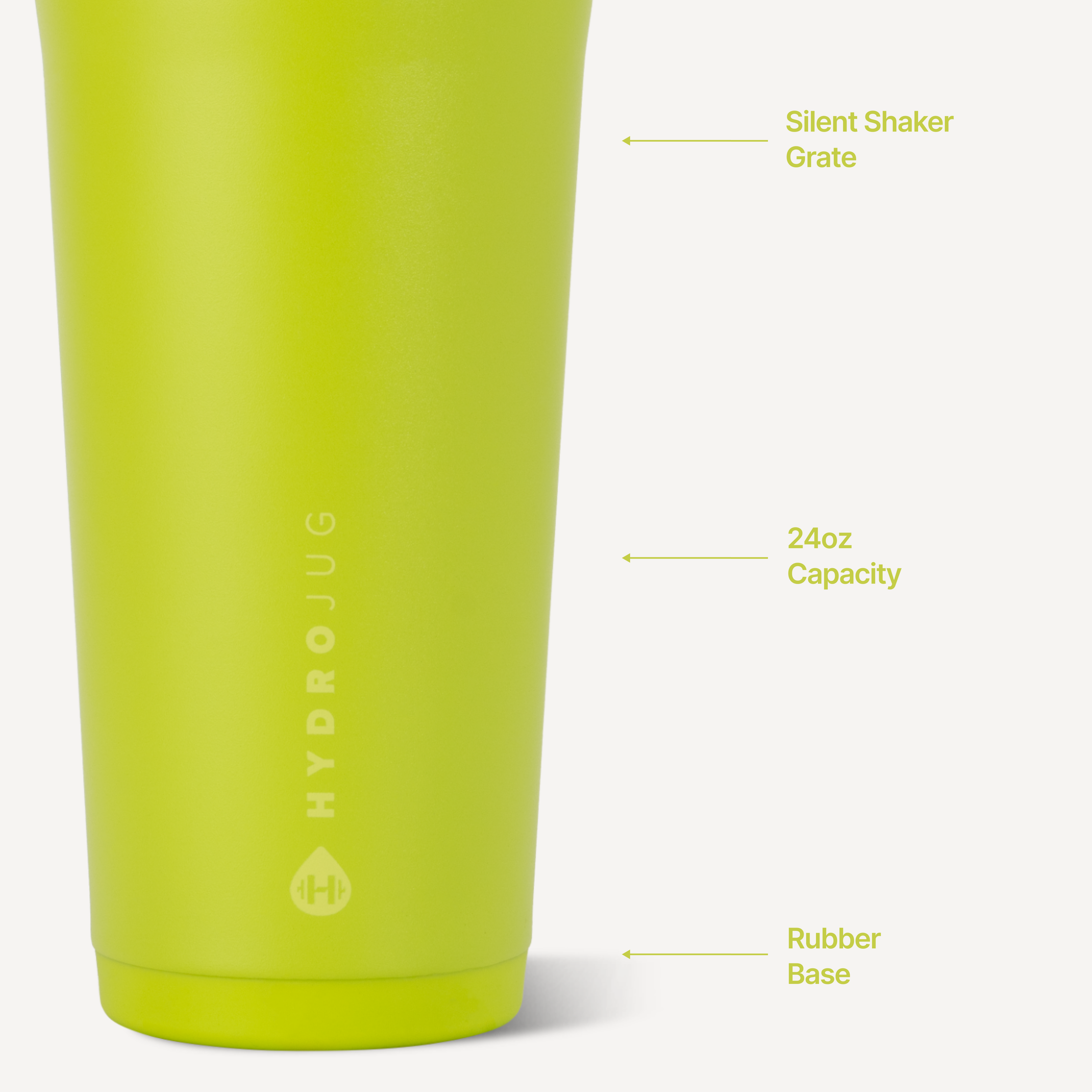 Insulated Shaker 24oz - Lemon Lime