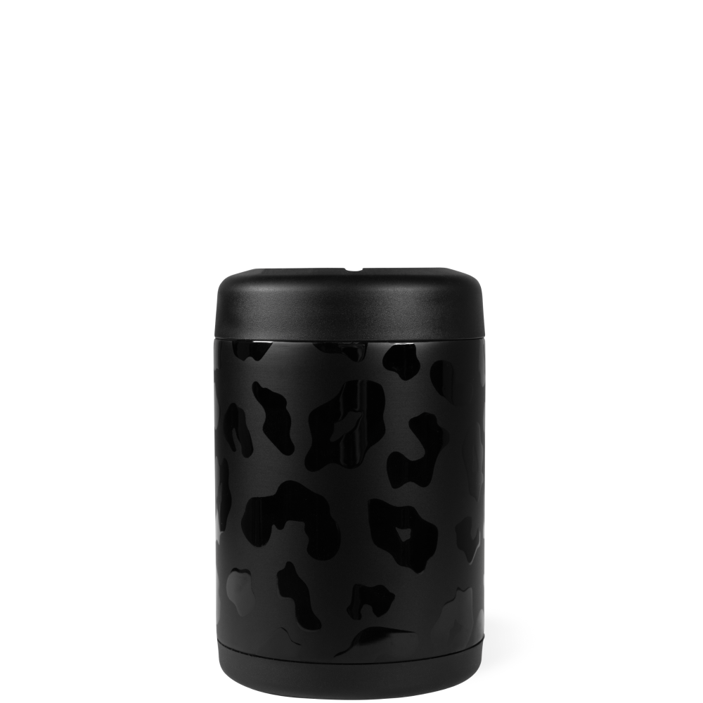 Can Cooler Standard - Black Leopard