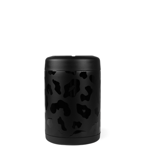 Can Cooler Standard - Black Leopard