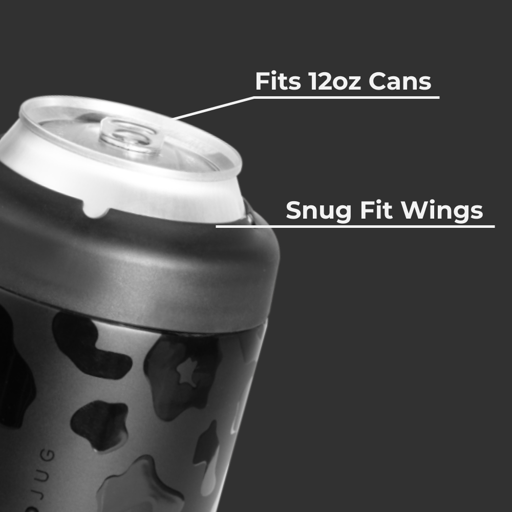 Can Cooler Standard - Black Leopard