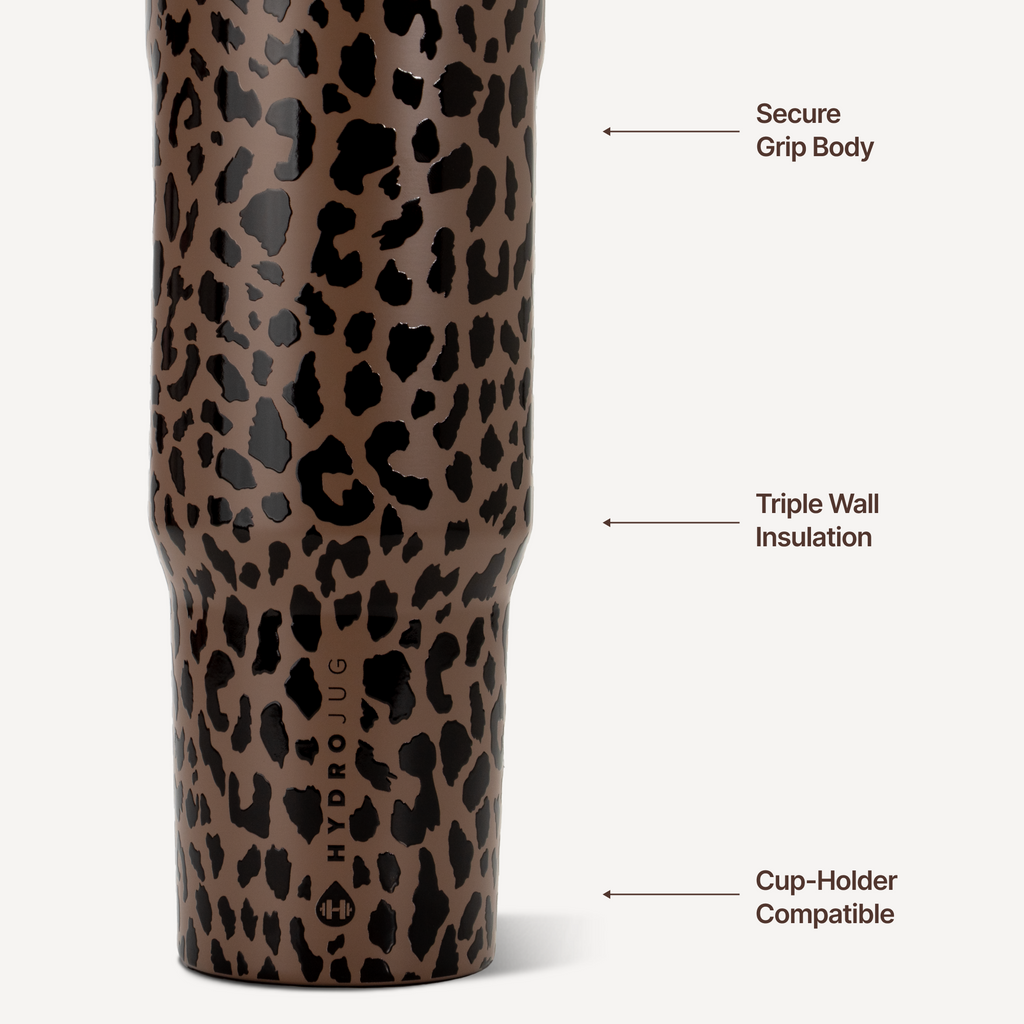 Sport 40oz - Brown Leopard