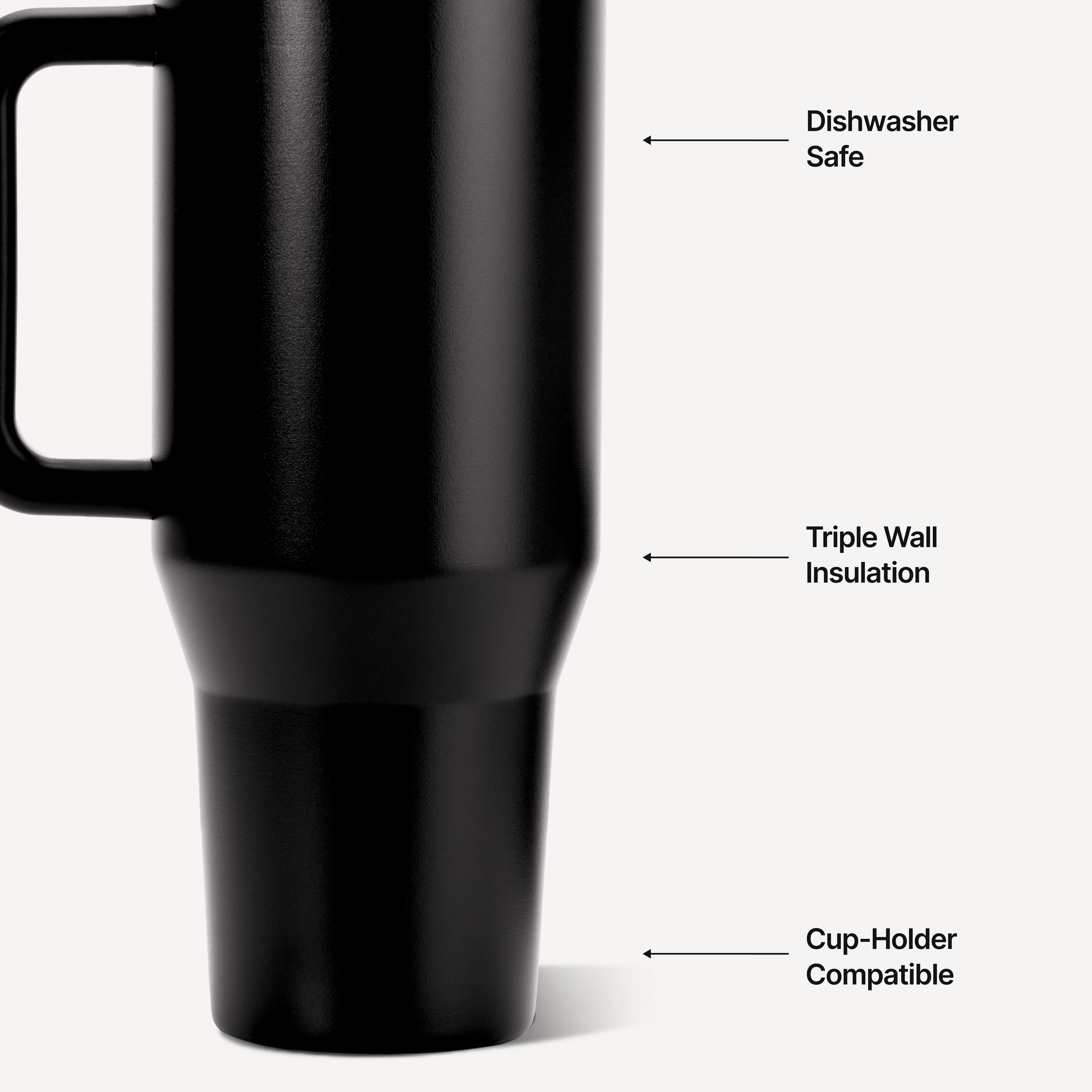 Traveler 40oz - Black
