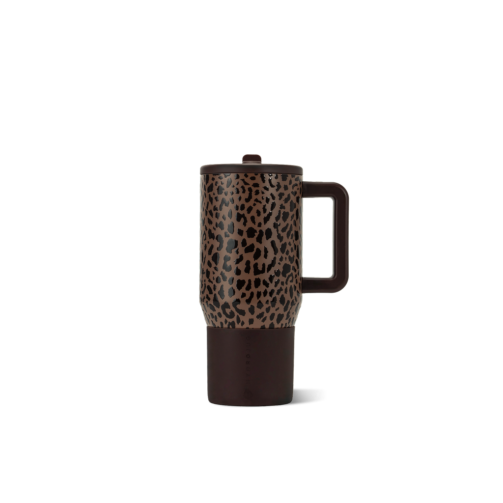 Traveler 20oz - Brown Leopard